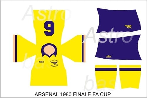 Arsenal FA CUP 1980 final