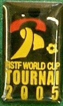 Pin SUBBUTEO WORLD CUP FISTF 2005 TOURNAI (Belgium)