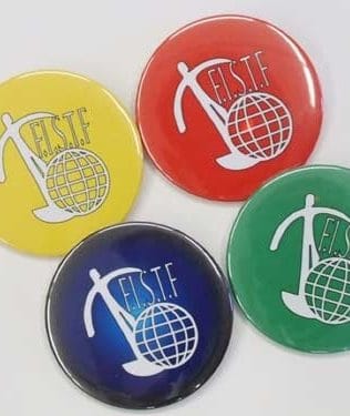 Pin FISTF 45 mm - FISTF 45 mm blue pin
