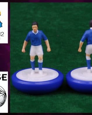 Italy home EURO 2012 - Team in SUBBUTEO REPLICA GREEN BOX from the 70s