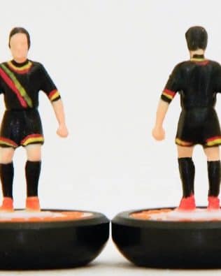 Belgium away WORLD CUP 2014 - Team + 2 substitutes and spare keeper (SAME KIT OF THE RODDED KEEPER) in Soccer3D BOX
