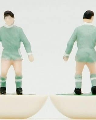 Algeria away WORLD CUP 2014 - Team + 2 substitutes and spare keeper (SAME KIT OF THE RODDED KEEPER) in COLORED REPLICA SUBBUTEO BOX (on the cover name, figure and logo of the contained team)