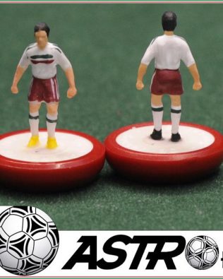 Mexico away WORLD CUP 2018 - Team + 2 substitutes and spare keeper (SAME KIT OF THE RODDED KEEPER) in SUBBUTEO REPLICA GREEN BOX from the 70s