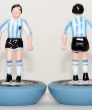 Argentina World Champion 1986 - Team in COLORED REPLICA SUBBUTEO BOX (on the cover name, figure and logo of the contained team)