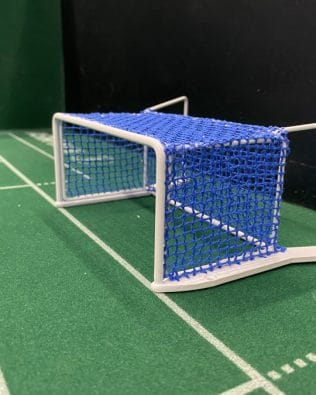 4 STARS metal goals - Blue netting