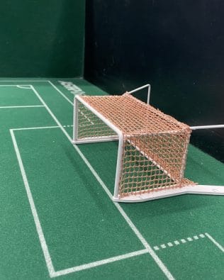 4 STARS metal goals - Brown netting