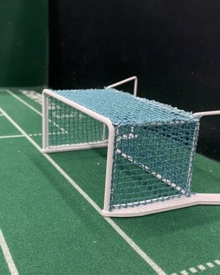 4 STARS metal goals - Petrol green netting