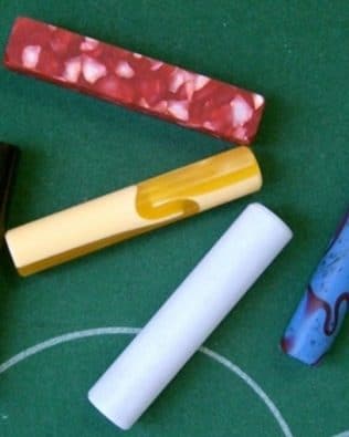 Manico cilindrico in plastica