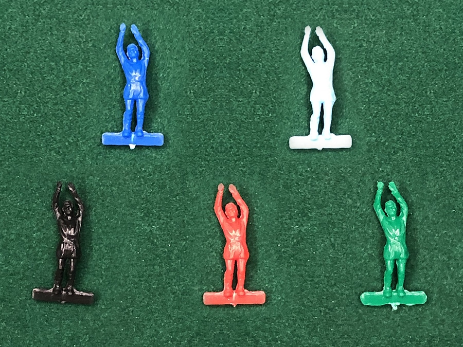Soccer3D Plastic keeper – Unpainted figure