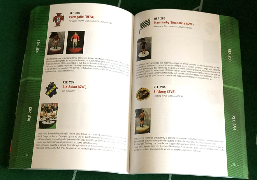 0 – The COMPLETE LW, HW, and BLACK BOX Subbuteo Teams catalogs