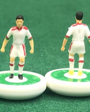 Hungary away EURO 2021 - Team + 2 substitutes and spare keeper (SAME KIT OF THE RODDED KEEPER) in Soccer3D BOX