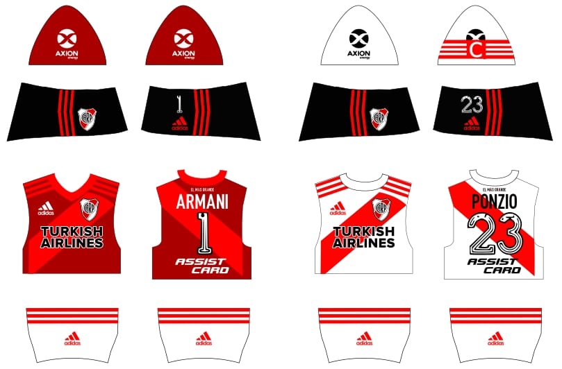 Kits dream league soccer river hot sale plate 2020