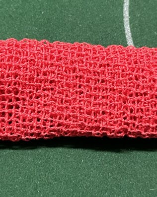 0 - Pair of colored COTTON NETS - Red