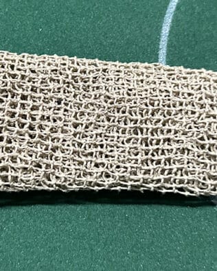 0 - Pair of colored COTTON NETS - Military Green