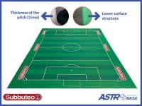 SUBBUTEO Deluxe Pitch, perfect to play on a carpet or on a kitchen table