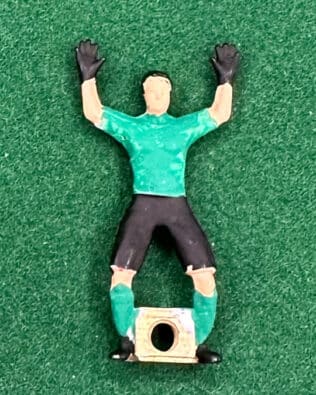 PAINTED Keepers - THE SAVER in brass GREEN / BLACK