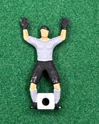 PAINTED Keepers - THE SAVER in brass GREY / BLACK