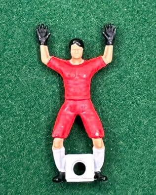 PAINTED Keepers - THE SAVER in brass RED