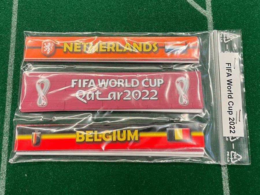WORLD CUP QATAR 2022 labels SET FOR SCOREBOARD