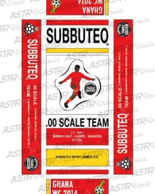 Ghana away WORLD CUP 2014 - With 24 slots tray