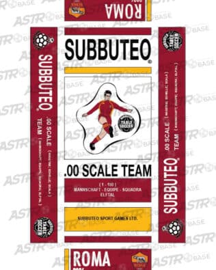 Roma 2026 - With 10 slots tray and for short rodded Subbuteo original keepers