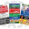 SUBBUTEO Fence with 64 advertising stickers (includes Champions League) - Image 2