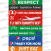 SUBBUTEO Fence with 64 advertising stickers (includes Champions League) - Image 4