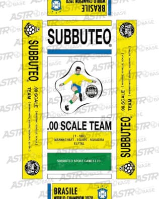 Brazil World Cup 1970 Champ - With 10 slots tray
