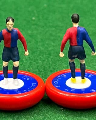 Barcelona 2025 - Team + 2 substitutes and spare keeper (SAME KIT OF THE RODDED KEEPER) in SUBBUTEO REPLICA GREEN BOX from the 70s