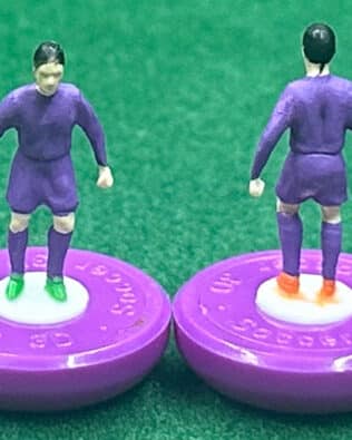 Fiorentina 2025 - Team + 2 substitutes and spare keeper (SAME KIT OF THE RODDED KEEPER) in COLORED REPLICA SUBBUTEO BOX (on the cover name, figure and logo of the contained team)