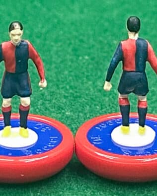 Genoa 2025 - Team in COLORED REPLICA SUBBUTEO BOX (on the cover name, figure and logo of the contained team)