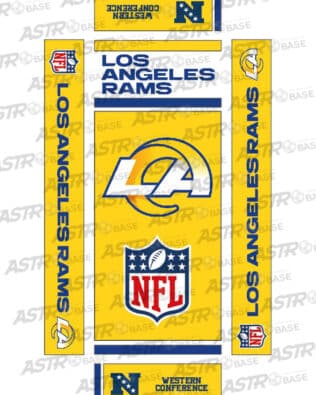 Los Angeles Rams - With 10 slots tray
