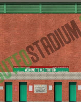 High detail Old Trafford Facades for Zeugo Stand - Old Trafford 1