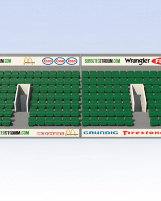 162 seats for Stand T3® - Green