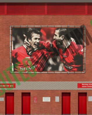High detail Old Trafford Facades for Zeugo Stand - Old Trafford 4