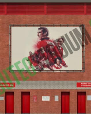 High detail Old Trafford Facades for Zeugo Stand - Old Trafford 5