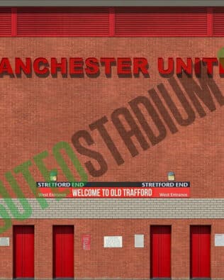 High detail Old Trafford Facades for Zeugo Stand - Old Trafford 9