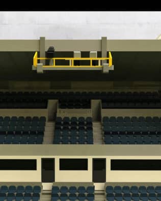 The 70s TV broadcast platform - Yellow