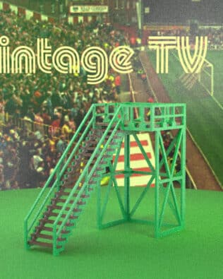 The vintage TV Tower - Brown
