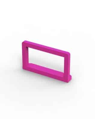 Set of 6 Spectator Separation Barriers. - Lila