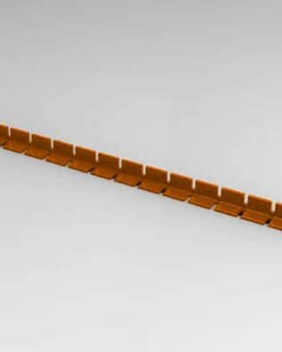 Row of 17 seats for any stand - Orange