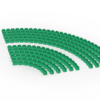 208 round seats for Subbuteo Corner Stand (Ref C143 and 61218). - Image 8