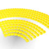 208 round seats for Subbuteo Corner Stand (Ref C143 and 61218). - Image 10