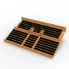 284 standard seats for the Vintage Subbuteo two-story Grandstand (Ref C141 / C142) - Image 12