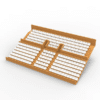 284 standard seats for the Vintage Subbuteo two-story Grandstand (Ref C141 / C142)
