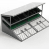 Aluminum joining and anchoring kit for 2 SUBBUTEO grandstands Ref 61216 and 61217. - Image 2