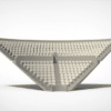 364 round seats for the Zeugo Corner Stand.
