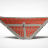 364 round seats for the Zeugo Corner Stand. - Image 6