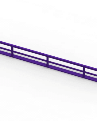 Sector Separator for Zeugo Stand - Purple