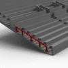 Handrails (4 pieces) for SUBBUTEO grandstand.